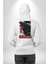 Team Godzilla Anime Efsanevi Canavar Anime Beyaz Kapüşonlu Sweatshirt Kadın Erkek Ön Minimal Sırt Baskılı 3