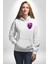 Korku ve Aşk Temalı Jack & Sally Sevgililer Günü Beyaz Kapüşonlu Sweatshirt Kadın Erkek Ön Minimal Sırt Baskılı 5