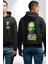 Breaking Bad Walter White Büyüsü Siyah Kapüşonlu Sweatshirt Kadın Erkek Ön Minimal Sırt Baskılı 1