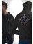 Mısır Mitolojisi Nut Mistik Gökyüzü Tanrıçası Siyah Kapüşonlu Sweatshirt Kadın Erkek Ön Minimal Sırt Baskılı 4
