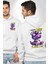 Bunu Kendime 20 Kez Söylüyorum! Komik Tasarım Beyaz Kapüşonlu Sweatshirt Kadın Erkek Ön Minimal Sırt Baskılı 4