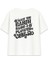 Save The Earth Kadın Oversize Ekru Tişört 1
