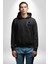 Yay Burçu Özel Tasarım Siyah Kapüşonlu Sweatshirt Kadın Erkek Ön Minimal Sırt Baskılı 5