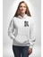 Love Cengelli Iğne Aşk Beyaz Kapüşonlu Sweatshirt Kadın Erkek Ön Minimal Sırt Baskılı 2