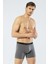 Erkek 3'lü Boxer 1338/SIYAH-GRI-ANTRASIT 2