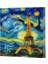 Van Gogh 9 - Eyfel Kulesi Çizgili Yan Boyamalı Defter 1