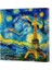 Van Gogh 9 Eyfel Kulesi - Çizgisiz Yan Boyamalı Defter 1