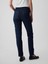 Kadın Lacivert Mid Rise Vintage Slim Jean Pantolon 6