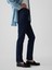 Kadın Lacivert Mid Rise Vintage Slim Jean Pantolon 7
