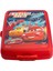 Beslenme Kutusu 4 Bölmeli Cars Kırmızı Renk Erkek Figürlü 1 Adet Yemek Saklama Kabı Beslenme Çantası 1