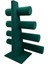 Süet Kumaş Yeşil Renk Dört Kademeli 38/34 cm Bileklik-Saat Sergileme Standı 2