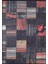 Bierun Siyah Patchwork Etnik Modern Desenli Makinada Yıkanabilir Hav Toz Vermez Leke Tutmayan Kaymaz Taban Dijital Makine Baskı Salon Yolluk Mutfak Halı 1