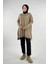 Inci Detaylı Triko Tunik 18309 Vizon 1