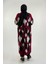 Geometrik Desen Tunik 18316 Bordo 2