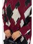 Geometrik Desen Tunik 18316 Bordo 4