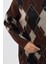 Geometrik Desen Tunik 18316 Kahverengi 4