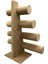 Süet Kumaş Sütlü Kahve Renk Dört Kademeli 38/34 cm Bileklik-Saat Sergileme Standı 2