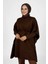 Belden Bağlamalı Panço 18308 Kahverengi 4