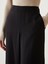 Lcw Modest Siyah Beli Lastikli Geniş Paça Kadın Pantolon 3