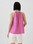 Kadın Pembe Halter Yaka Bluz 6