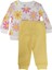 Papatya Baskılı Kız Bebek Takım 1