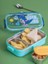 -Lunch Box Beslenme Kabı Çelik Ithal Enjoy Yeşil K.2537 92553 1