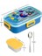 -Lunch Box Beslenme Kabı Çelik Ithal Enjoy Mavi K.2537 92553 2