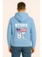Nyork 87 Baskılı Oversize Hoodie – Amerikan Bayraklı Brooklyn New York City Kapüşonlu Sweatshirt 1