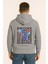 Bronx New York Baskılı Oversize Hoodie – Geometrik Renkli Arka Tasarım Unisex Kapüşonlu Sweatshirt 1