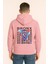 Bronx New York Baskılı Oversize Hoodie – Geometrik Renkli Arka Tasarım Unisex Kapüşonlu Sweatshirt 1
