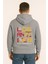 Los Angeles City Lights Baskılı Oversize Hoodie – Unisex Sokak Stili Kapüşonlu Sweatshirt 1