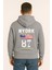 Nyork 87 Baskılı Oversize Hoodie – Amerikan Bayraklı Brooklyn New York City Kapüşonlu Sweatshirt 1