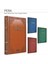 Pera 13X21 120 Yaprak Deri Kapak Ciltli Defter Düz (2068) 1