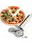 Çift Başlı Metal Pizza Kesici ve Hamur Ruleti 1