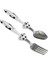 Mama Çatal Kaşık Seti - 18 cm - Mavi 3