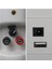 Magicvoice Mv-22 12 cm 40 Watt Komütatörlü Hat Trafolu Beyaz Sütun Hoparlör 2'li Okul Cami Konferans Salonu Hoparlörü 3