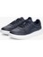 Modern Hafif Tabanlı Deri Erkek Mavi Sneaker FM0FM05529DW5 2