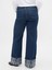 Kadın Koyu Mavi High Rise Stride Wide-Leg Jean Pantolon 3