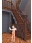 Kahverengi Merdiven Güvenlik Filesi Balkon Korkuluk Filesi Güvenlik Kapısı Koruyucu 2.35MT x 75CM 1