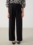 Lcwaıkıkı Classic Siyah Loose Fit Geniş Paça Kadın Pantolon 3