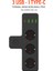 USB Type-C Priz Dönüştürücü Şarj Adaptörü Priz-3 Usb-1 Type-C Girişli Çoklu Fiş Priz Çoklayıcı 2500W 1