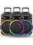 Acl Acs-2 30W Taşınabilir Tws Kablosuz Partybox Hoparlör | Rgb Işık, Bluetooth, Kumanda ve Mikrofon Destekli 3