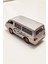 Çek Bırak Minibüs Oyuncak | Metal Sprinter Bus | Sesli Işıklı - Ön Kapılar Açılabilir | Gümüş 2