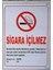 Çıtalı Sigara Içilmez Levhası 35X50 cm 1