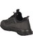 Siyah Hafif Esnek Kilit Bağcıklı Unisex Spor Ayakkabı Nans 6006 G 4