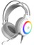 H02W Hammer Beyaz Rgb Streo Oyuncu Kulaklığı 2