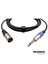 Audıox Omega Series 6.3 mm Jak – Xlr Erkek Enstrüman Kablosu | Profesyonel Ses ve Stüdyo Kullanımı 3