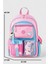 Muggle 2214 Ithal Ürün Üst Kalite Unisex Çocuk Üçlü Set Ilkokul Sırt Çantası - NKT02214-PEMBE-TEKEBAT 5