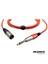Audıox Omega Series 6.3 mm Jak – Xlr Erkek Enstrüman Kablosu | Profesyonel Ses ve Stüdyo Kullanımı 2