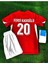 Ferdi Kadıoğlu Türkiye Milli Takımı Euro 2024 Çocuk Deplasman Forması 4'lü Set 1
